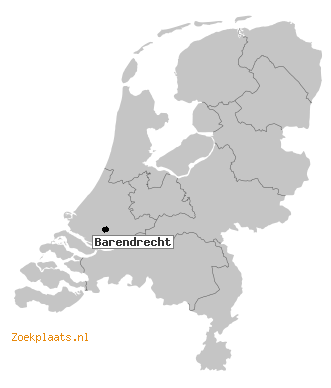 Kaart Barendrecht