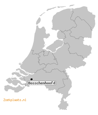 Kaart Bosschenhoofd