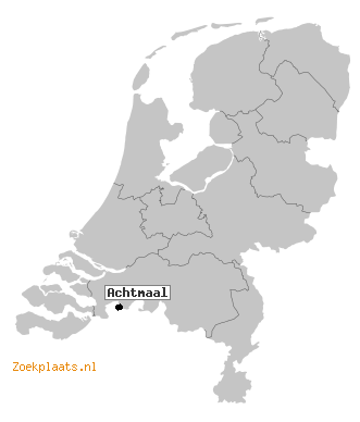 Kaart Achtmaal