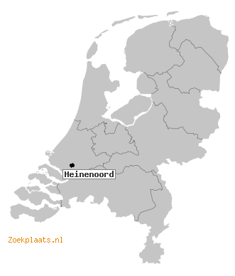 Kaart Heinenoord