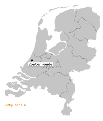 Kaart Zoeterwoude