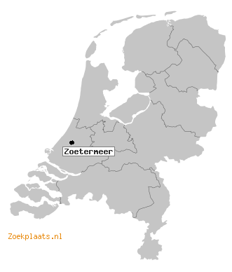 Kaart Zoetermeer