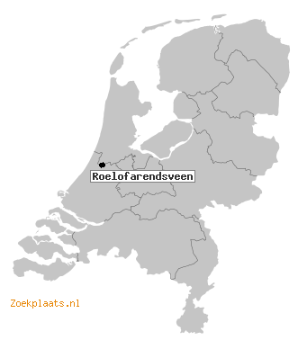 Kaart Roelofarendsveen