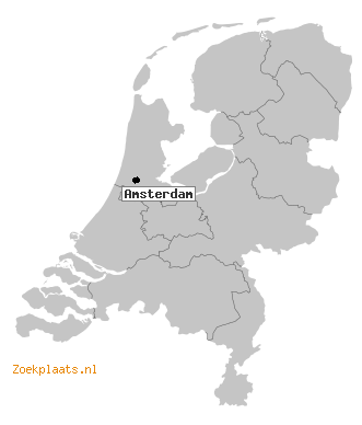 Kaart Amsterdam
