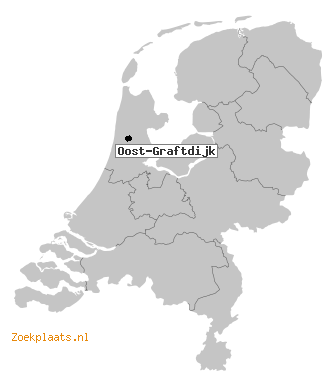 Kaart Oost-Graftdijk