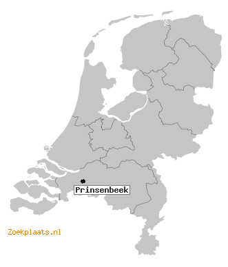 Kaart Prinsenbeek