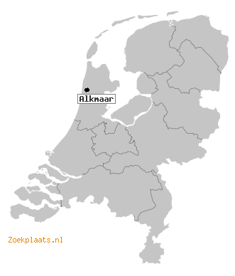 Kaart Alkmaar