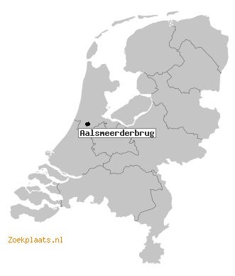 Kaart Aalsmeerderbrug