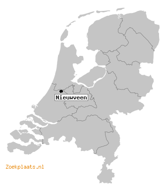 Kaart Nieuwveen
