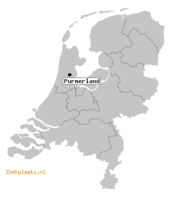 Kaart Purmerland
