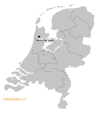 Kaart Hensbroek