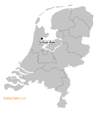 Kaart Schardam