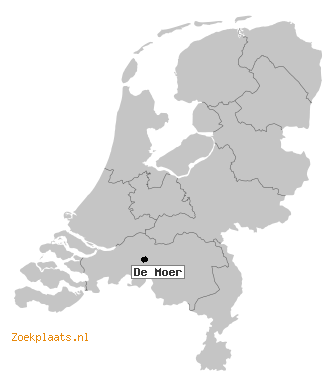 Kaart De Moer