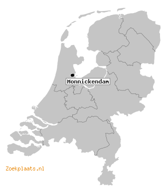 Kaart Monnickendam