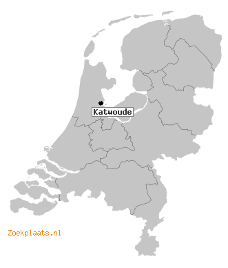 Kaart Katwoude