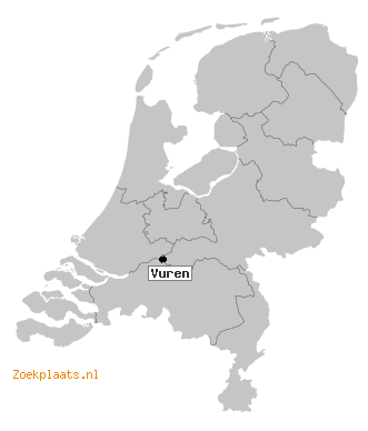 Kaart Vuren