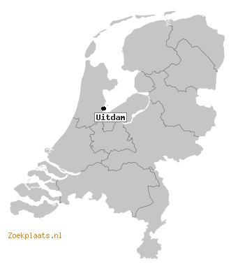 Kaart Uitdam
