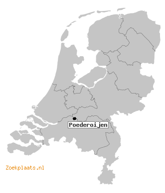 Kaart Poederoijen