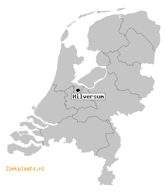 Kaart Hilversum