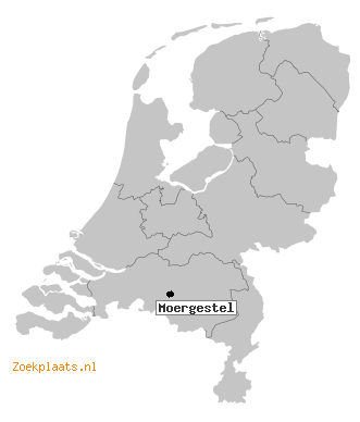 Kaart Moergestel