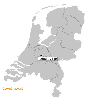 Kaart Schalkwijk