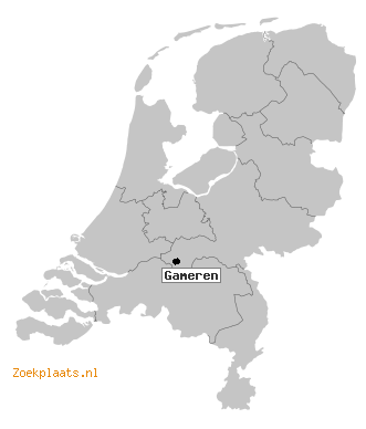 Kaart Gameren