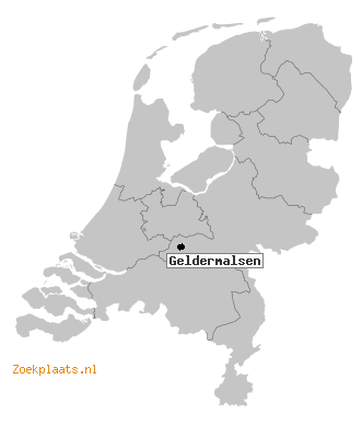 Kaart Geldermalsen