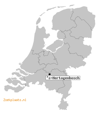 Kaart 's-Hertogenbosch