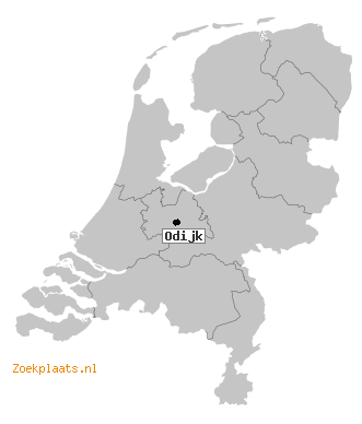 Kaart Odijk