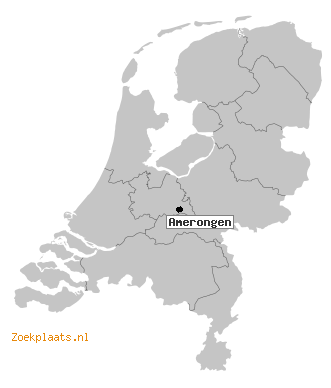 Kaart Amerongen