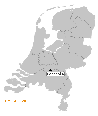 Kaart Heesselt