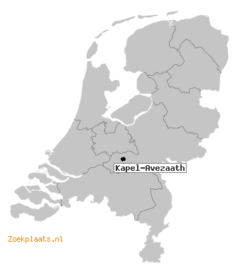 Kaart Kapel-Avezaath
