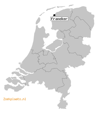 Kaart Franeker