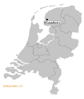 Kaart Blauwhuis