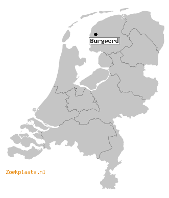Kaart Burgwerd