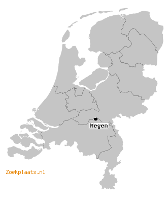 Kaart Megen