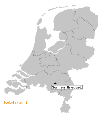 Kaart Son en Breugel