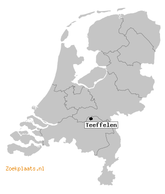 Kaart Teeffelen