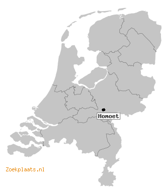 Kaart Homoet