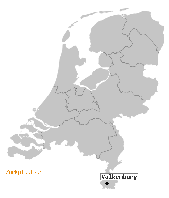 Kaart Valkenburg