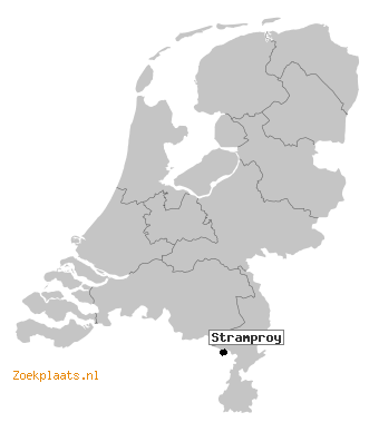 Kaart Stramproy