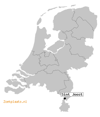 Kaart Sint Joost