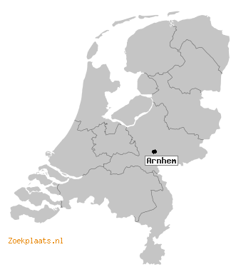 Kaart Arnhem