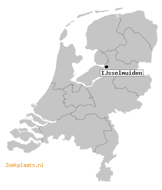 Kaart IJsselmuiden
