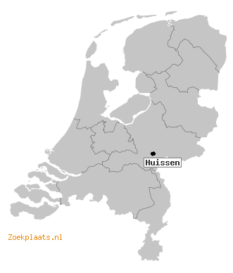 Kaart Huissen