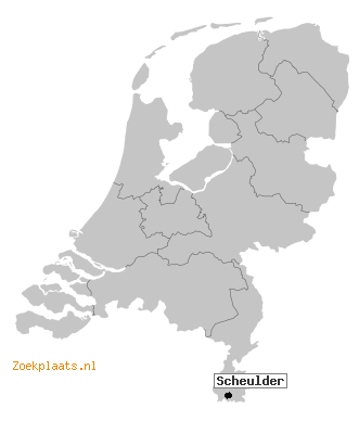 Kaart Scheulder