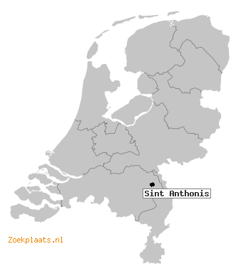 Kaart Sint Anthonis