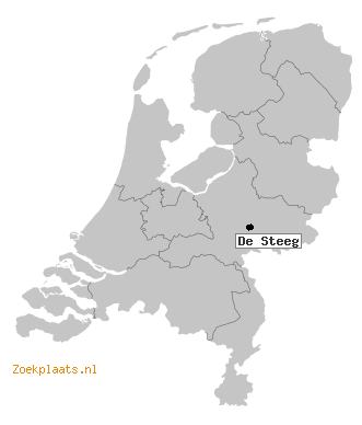 Kaart De Steeg