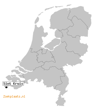 Kaart Sint Kruis
