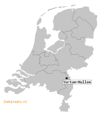 Kaart Vortum-Mullem